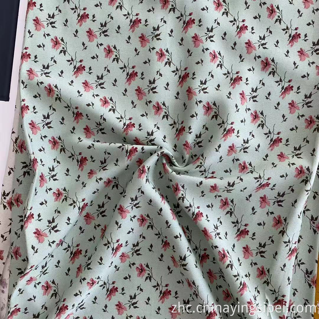 中国定制环保纺织品30*30100％有机棉斜纹数字印刷面料